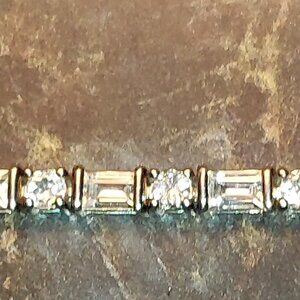 Sterling Silver Tennis Bracelet